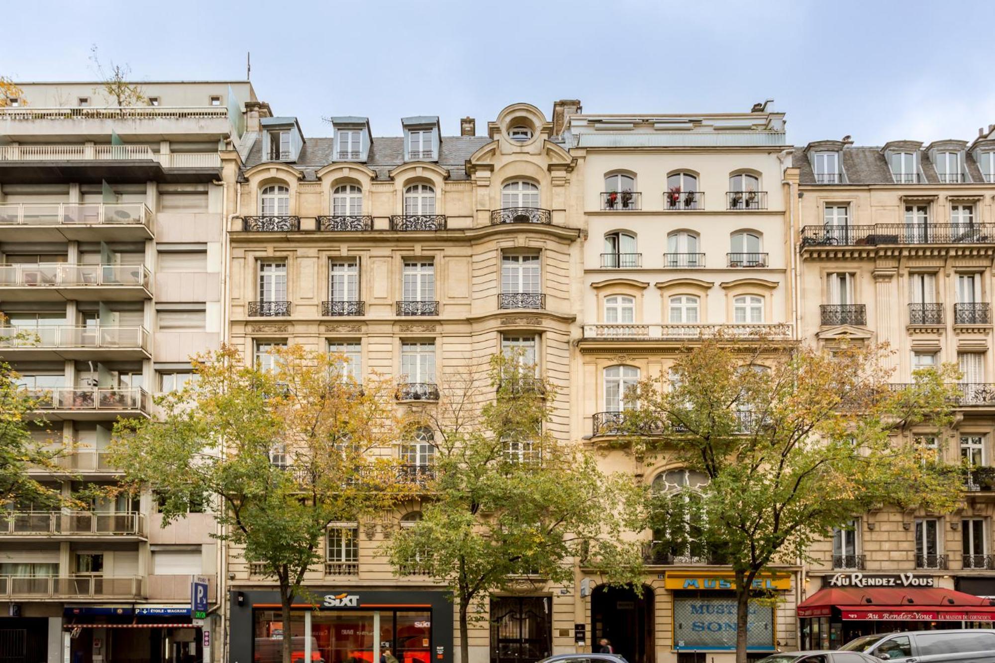 Cozy Apartment - Champs Elysees - Wagram Paris Eksteriør billede