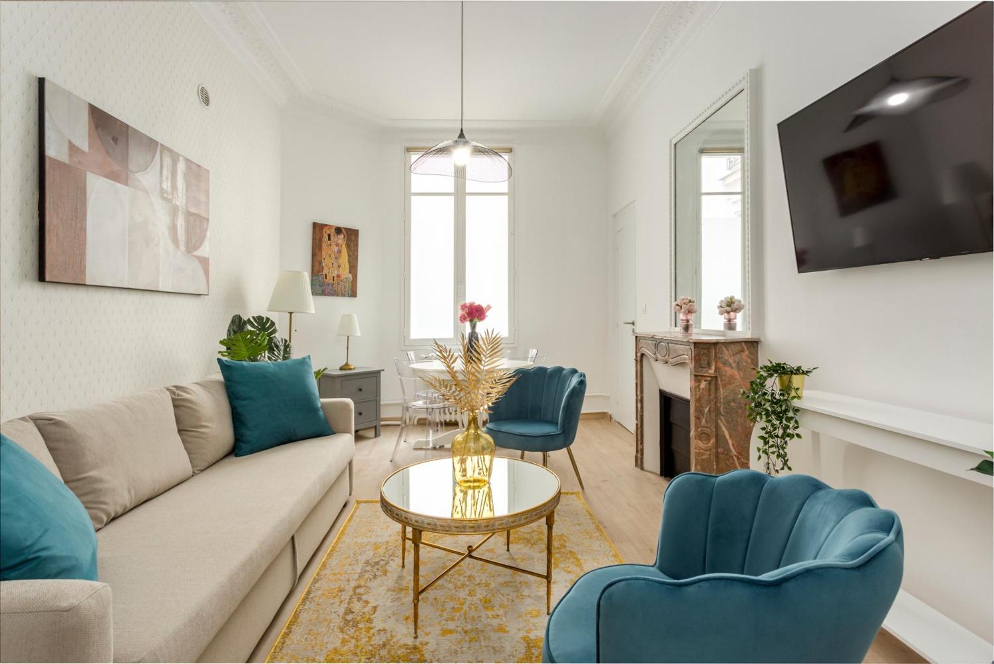 Cozy Apartment - Champs Elysees - Wagram Paris Eksteriør billede